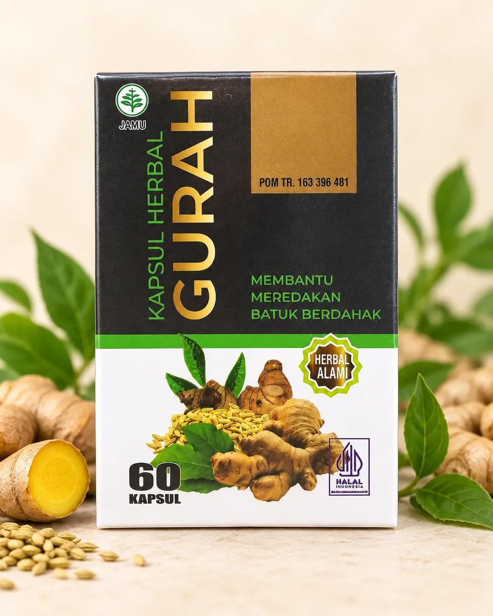 Kapsul Herbal Gurah 60 Kapsul sebagai solusi