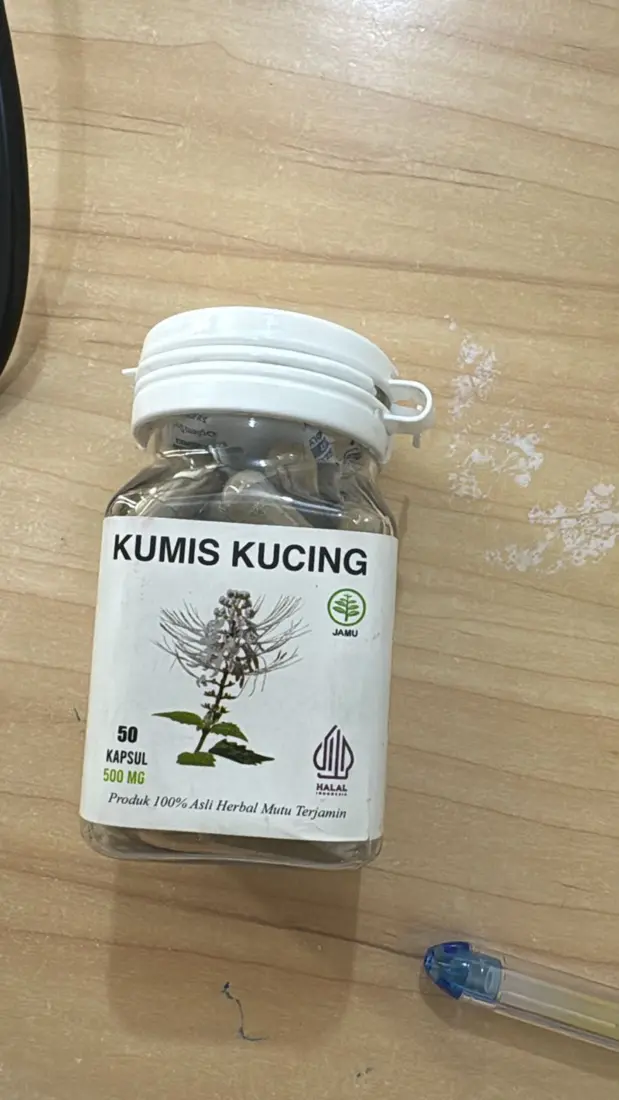 Kapsul Kumis Kucing 50 Kapsul sebagai solusi