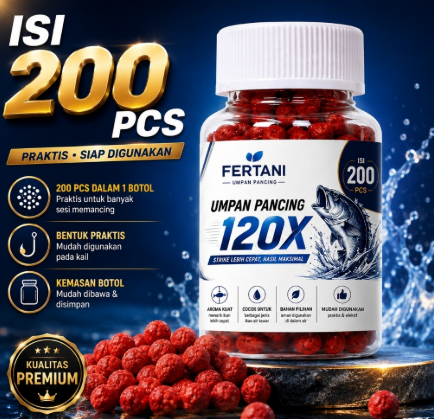 Umpan Pancing 120x Isi 200 Butir
