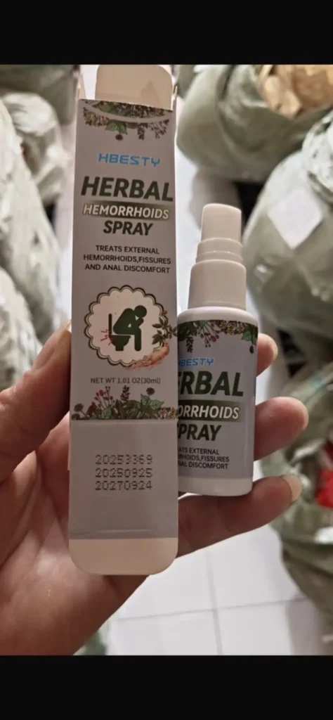 Foto produk HBESTY Herbal Hemorrhoids Spray 30 ml